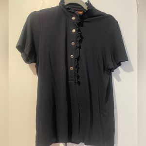 Navy Tory Burch polo size M